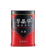 草晶华石斛壁草本产品规格：每罐20袋每袋1克价格：240元/罐原料产地：安徽性状：黄绿色至黄褐色的颗粒，气微，味淡或微苦功能主治：益胃生津，滋阴清热。用于热病津伤，囗干烦渴，胃阴不足，食少干呕，病后虚热不退，阴虚火旺，骨蒸劳热，目暗不明，筋骨痿软。